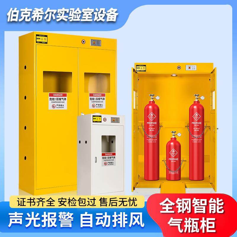 实验室全钢气体防爆柜双瓶气瓶柜煤气罐氧气乙炔钢瓶储存柜气瓶柜,商业/办公家具,办公储物柜,淘宝优惠券,粉丝福利购,淘宝优惠卷