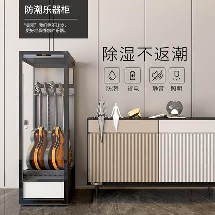 LENTHEM领顿DMG-450D民谣吉他防潮箱贝斯干燥箱保养柜