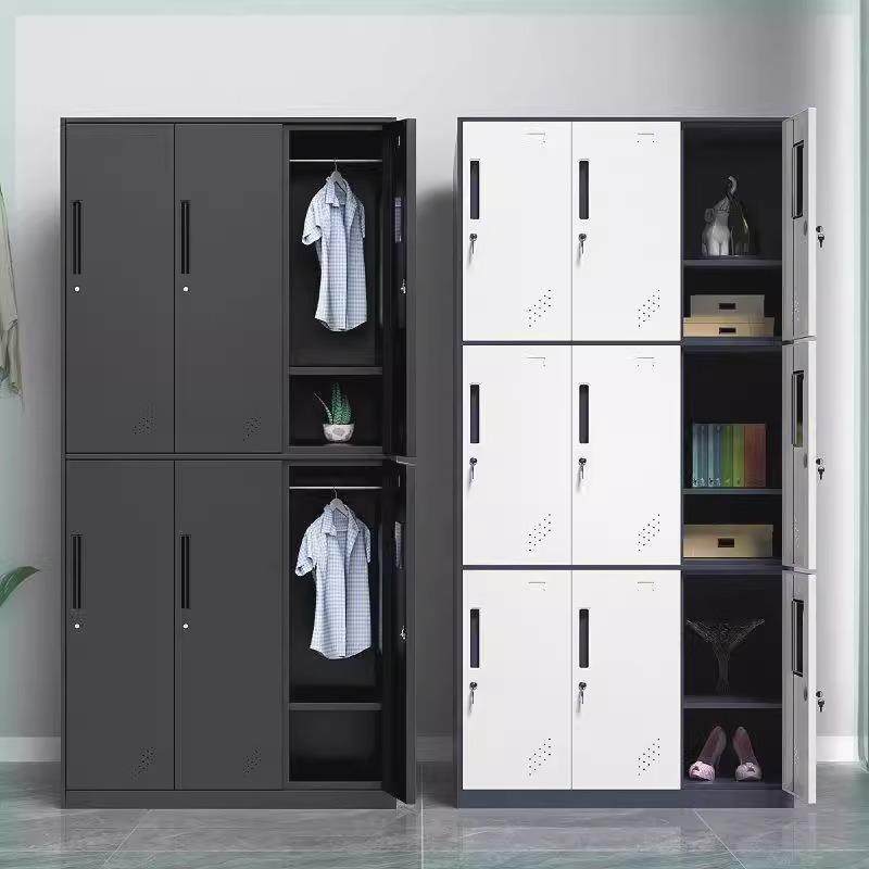 钢制员工宿舍拆装更衣柜套色存包柜游泳健身房加厚窄边带锁储物柜,商业/办公家具,办公储物柜,淘宝优惠券,粉丝福利购,淘宝优惠卷