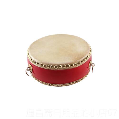 高档博能堂台湾水牛小鼓扁手鼓大皮高音鼓鼓打鼓击乐器包邮