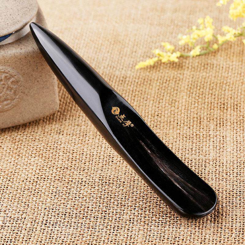 高档天然牛角疏通水经络拍痧颈部摩棒点穴敲锤赶按筋棒擀筋刮背痧