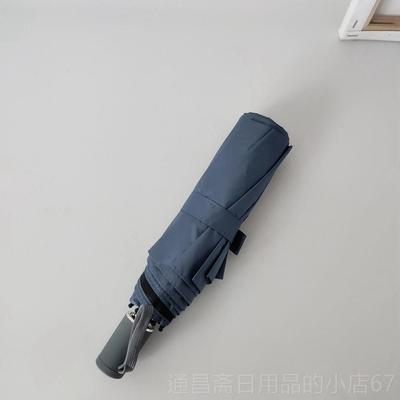 高档兰迪遮伞男晴雨伞女防紫外线黑便携防胶莫晒迷你小巧纯色阳手