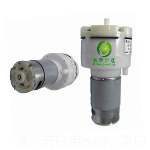 高档微型真空泵12V24V直流充气泵气5551PM气小型吸泵抽气大流泵量
