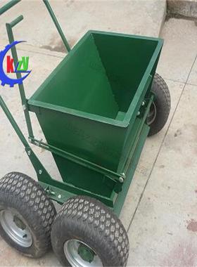 人造草坪充砂机 四轮沙子填充机 手推式填砂机Lawn sand washi