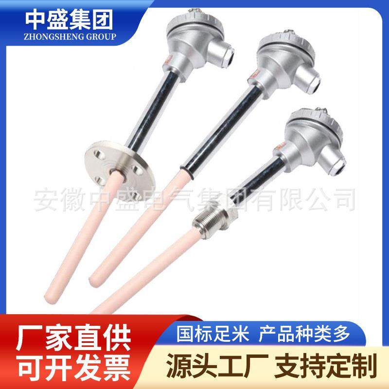 WRQ-130TR耐高温铂铑热电偶0-1500℃ L=590*350