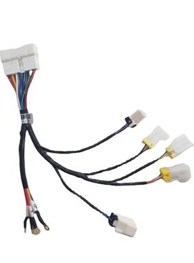 挖掘机适用PC200/300/400-7操作台钥匙开关线束207-06-71170