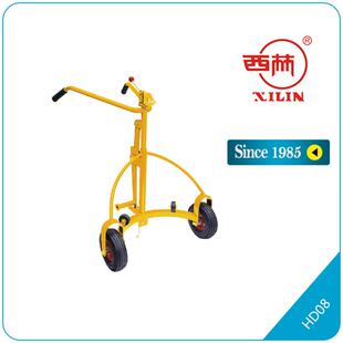 简易手动油桶咬嘴搬运装卸液压升高叉车地牛轻小迷你型油桶车