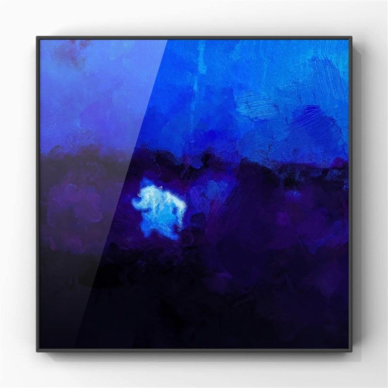 蛋妞Daniel caesar专辑艺术挂画油画卧室音乐房间装饰画壁画带框