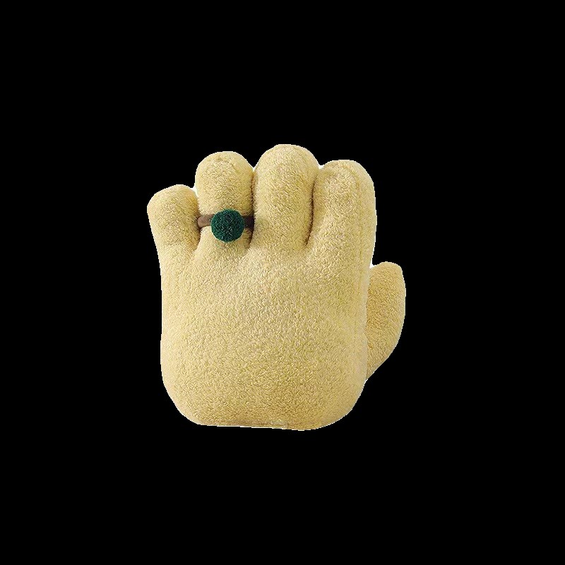 奶油风现代样板间手掌抱枕创意仿真五指异形纯色客厅沙发靠垫抱枕