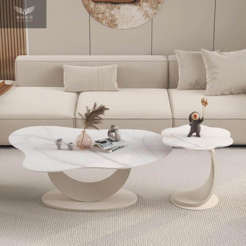 客厅家用轻奢现代简约云朵岩板茶几奶油风小户型异形新款茶桌组合,电子元器件市场,其它元器件,淘宝优惠券,粉丝福利购,淘宝优惠卷