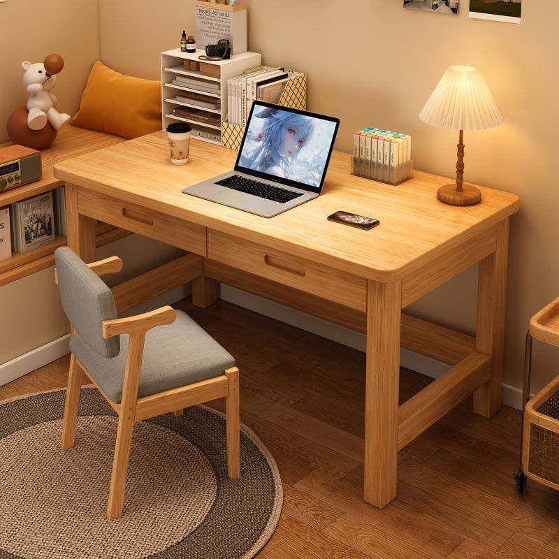 桌子实木电脑桌台式家用写字桌子出租屋简易家具卧室书桌一体桌子,电子元器件市场,其它元器件,淘宝优惠券,粉丝福利购,淘宝优惠卷