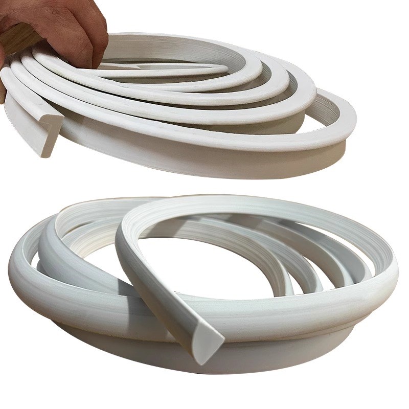 pvc装饰线条l型收边条吊顶阴角线四分之一半圆线弧形石膏线包边条
