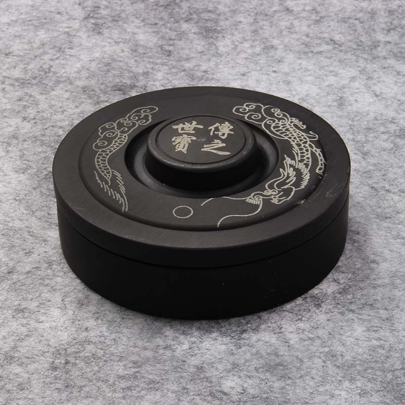 书法精品歙砚 端砚原石头纯石材砚台书法练习装墨汁器具用品