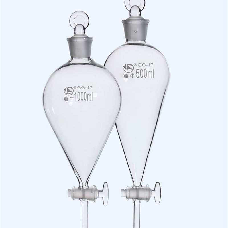蜀牛 梨形分液漏斗 球形分液漏斗 实验室 加液滴液漏斗刻度梨形0/