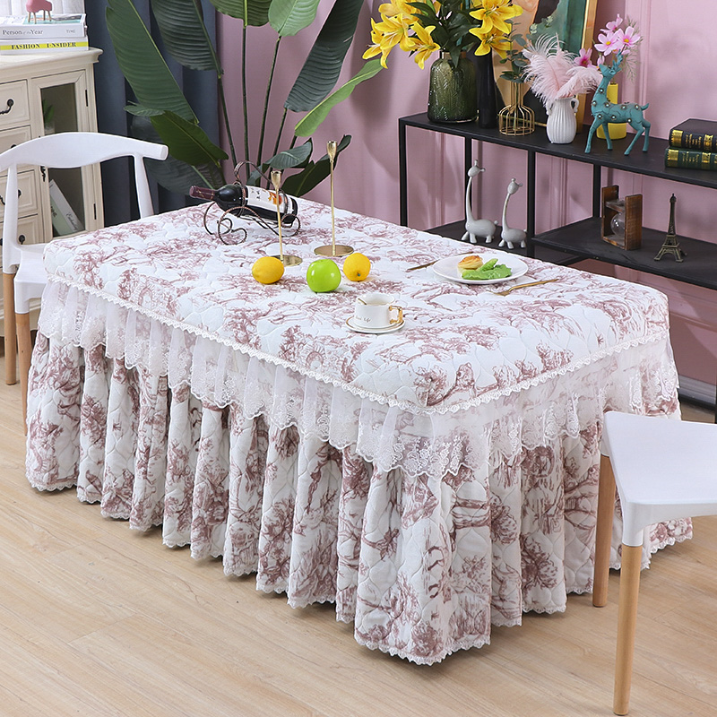 长方形电炉罩烤火罩冬季加厚烤火桌子罩茶几罩电烤火桌布罩新款