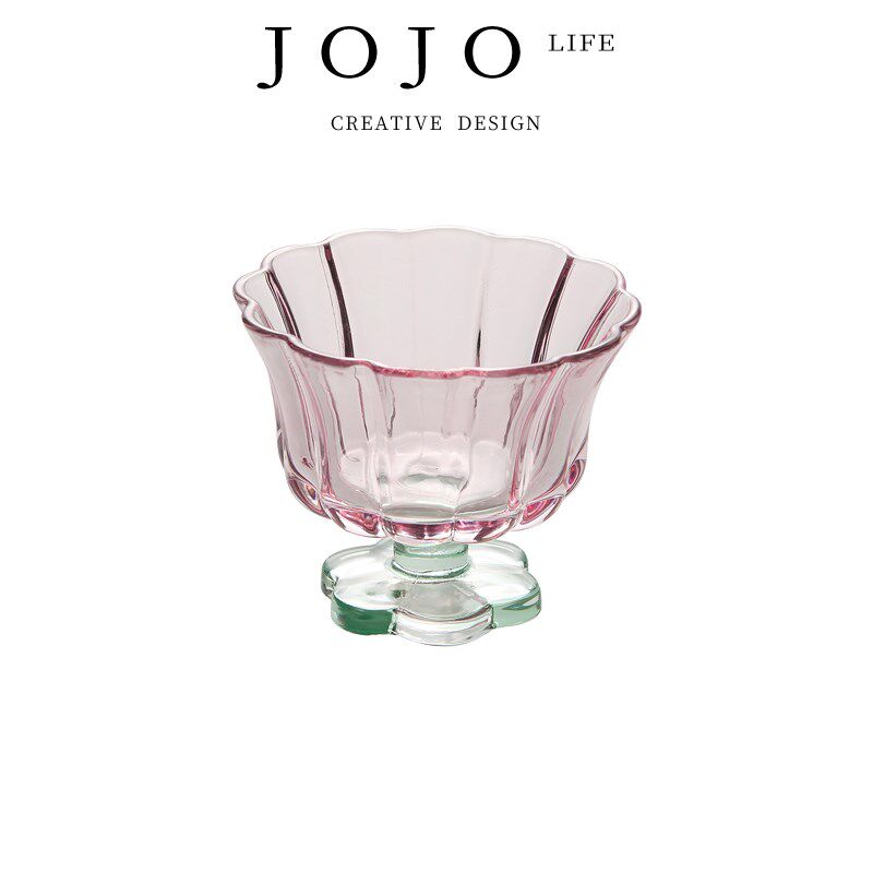 JOJOS L. PD.choice.中式花瓣小杯子甜品杯高级感玻璃杯  选择