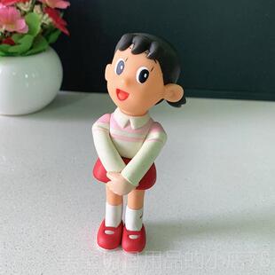 高档大号哆夫A梦居摆件小静香啦大雄纪念品手办公仔模家型生日礼