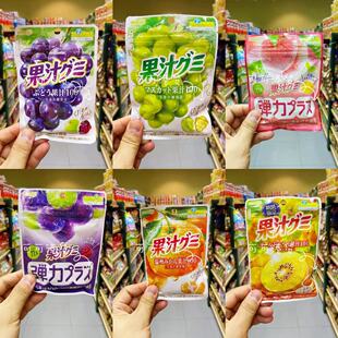香港代购 日本进口Meji明治果汁软糖葡萄蜜糖青提橘子味高端喜糖