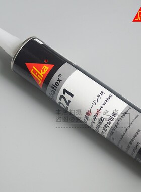 瑞士西卡221聚氨酯胶钣金胶 汽车弹性挡风玻璃密封 黑色白色300ml