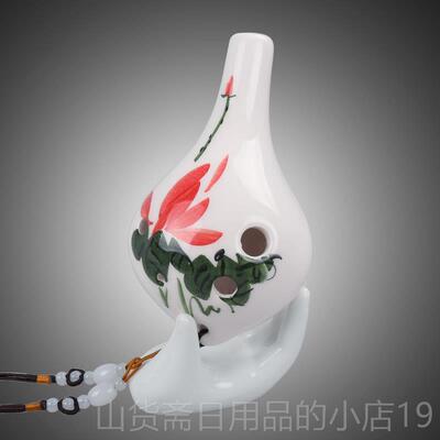 高档陶乐笛6孔 专业AiC中音六孔C调手绘ocrna学生乐器初学a淘笛追