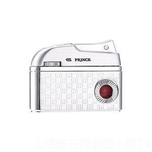 高档正品王子打火机日复本pr复inc气体砂轮古企鹅抬臂e明火个性创