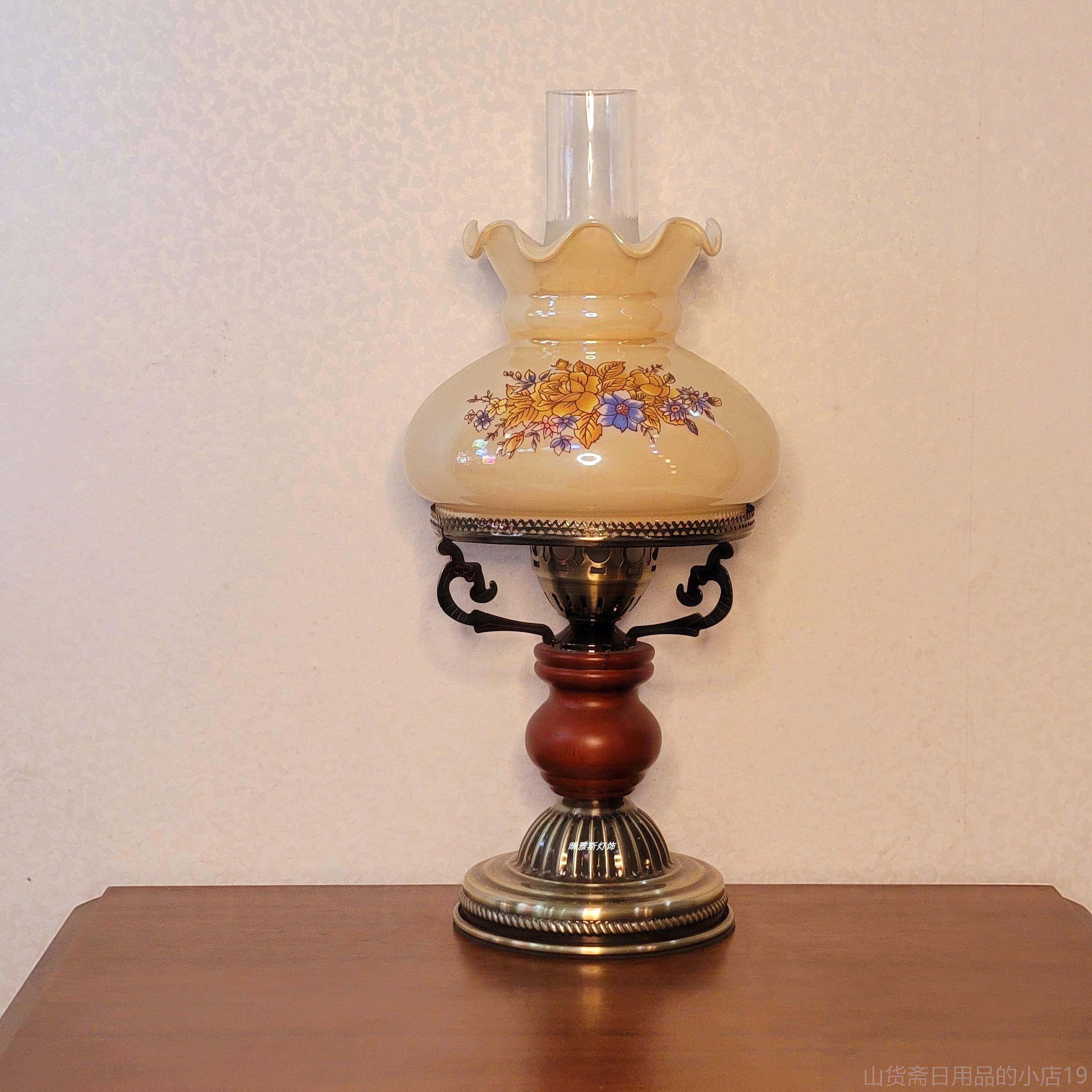 高档独特欧实木床房间厅头书房老式上海美式田园复古怀旧简客约台