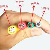 国标25平方铜芯线BV7芯1 25平方单芯铜线7股bv25平方铜芯硬电线