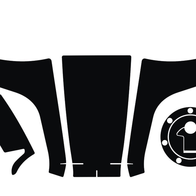 390杜克DUKE0改装油箱防水个性鱼骨贴纸碳纤保护膜车身贴