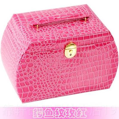 正品俪丽欧主首饰盒优雅多收功能饰品盒首公饰纳盒珠宝箱手表式盒