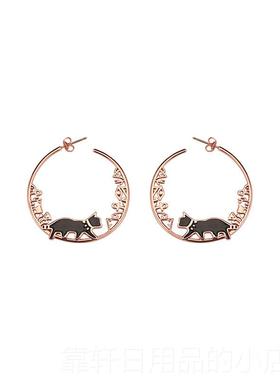 正品大英萌物馆博盖亚饰安德森猫猫首项链生日礼物送女友闺蜜礼品