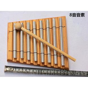 正品奥尔夫素打击乐器风铃单音 素2击音三音音七音风铃 敲音管