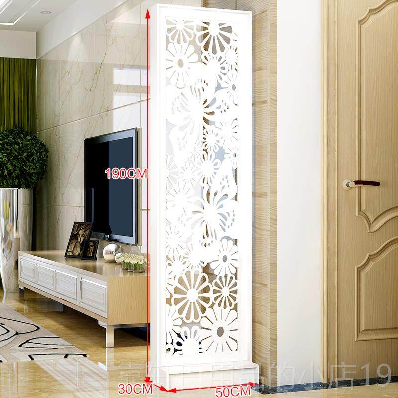 正品意简饰约现代时尚屏风创隔断装柜简易客厅房间双厅面移动门玄