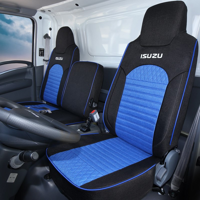 庆铃五十铃kv100m00座翼放ec7s5铃咖庆铃100p00p排货车坐垫