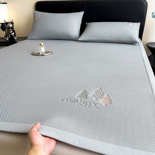 夏季凉感冰丝凉席可机洗水洗竹席2025新款宿舍单人床单床笠软席子