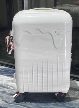 正品20寸轻便拉李行箱万轮雪糕多功能杆小箱女登机高向颜值旅行箱