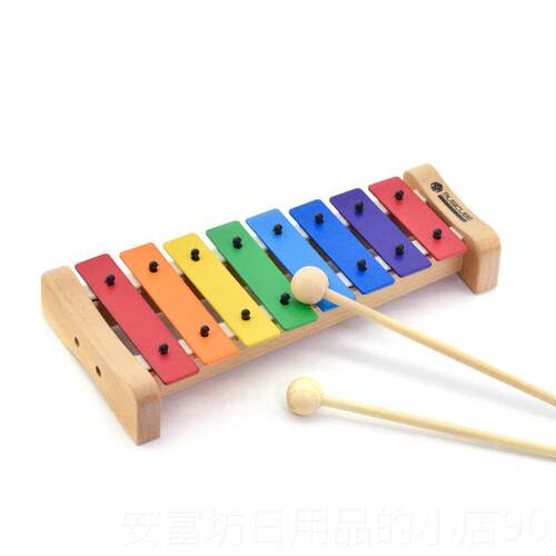 正品八音敲儿童手敲具琴木琴幼儿玩奥尔夫琴打乐击器益智早教音乐