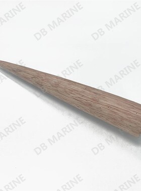 IPMA232321-8插缆绳木笔 船用甲板穿插器解插缆器 硬木木锥串麻绳