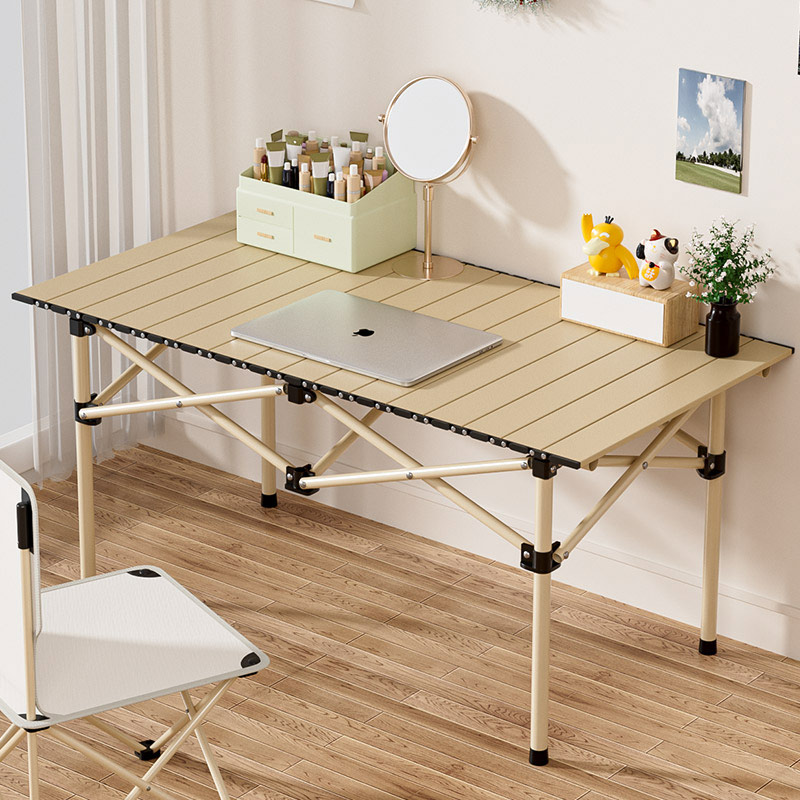 可折叠书桌电脑桌茶几家用小户型餐桌宿舍简易折叠桌卧室学生桌子