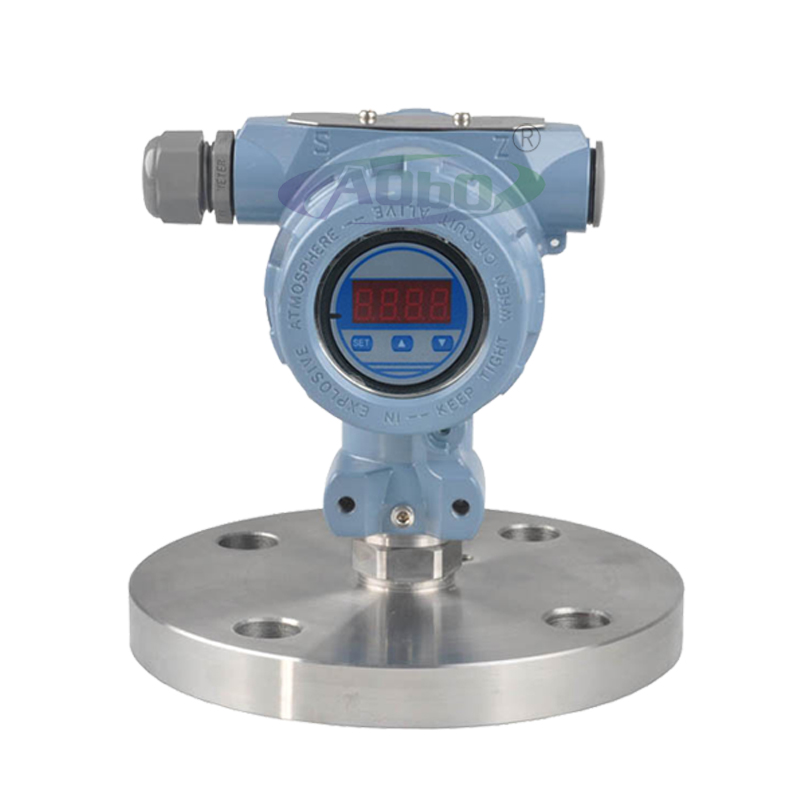 单法兰压力变送器数显防爆隔膜式压力传感器DN液位传感器-20m