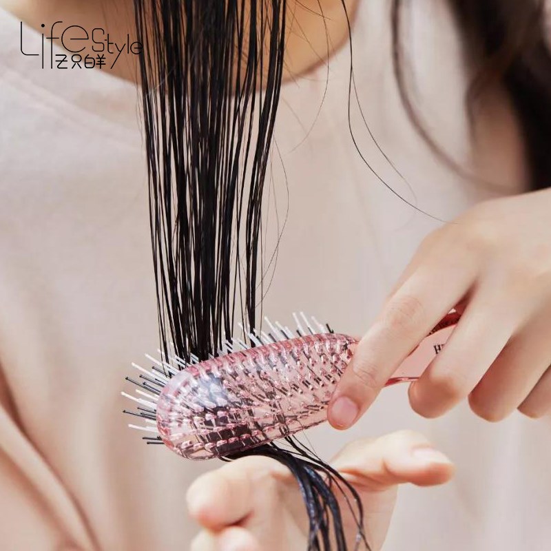 德国Hercules赫格丽头皮按摩梳子便携气囊梳直发梳顺滑蓬松防打结