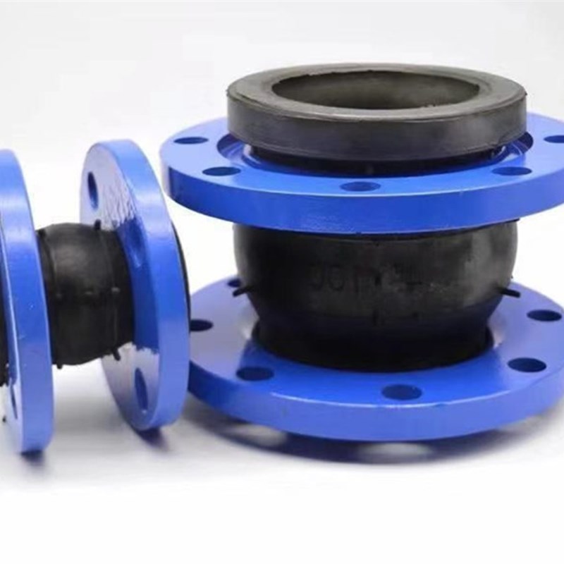 KXT可曲挠法兰橡胶软接头 水泵管道伸缩减震橡胶软接DN40-1000