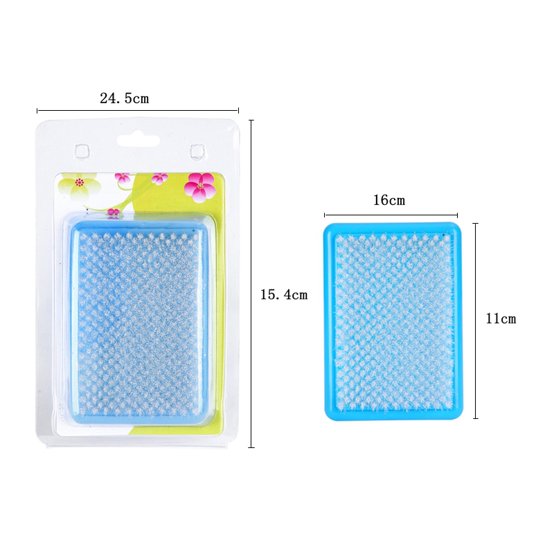 DIY羊毛毡底座 戳戳乐底刷大号工作台 手工垫针毡戳戳绣工具毛刷