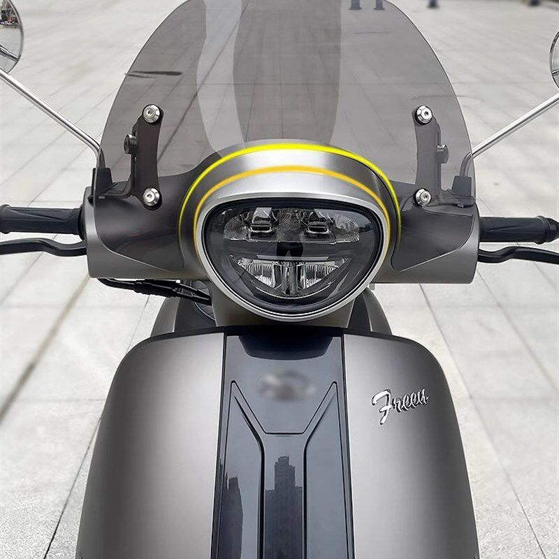 适用轻骑晓胜奥罗拉150改装挡风玻璃复古踏板前挡风透明风挡玻璃,摩托车/装备/配件,摩托车前挡风,淘宝优惠券,粉丝福利购,淘宝优惠卷