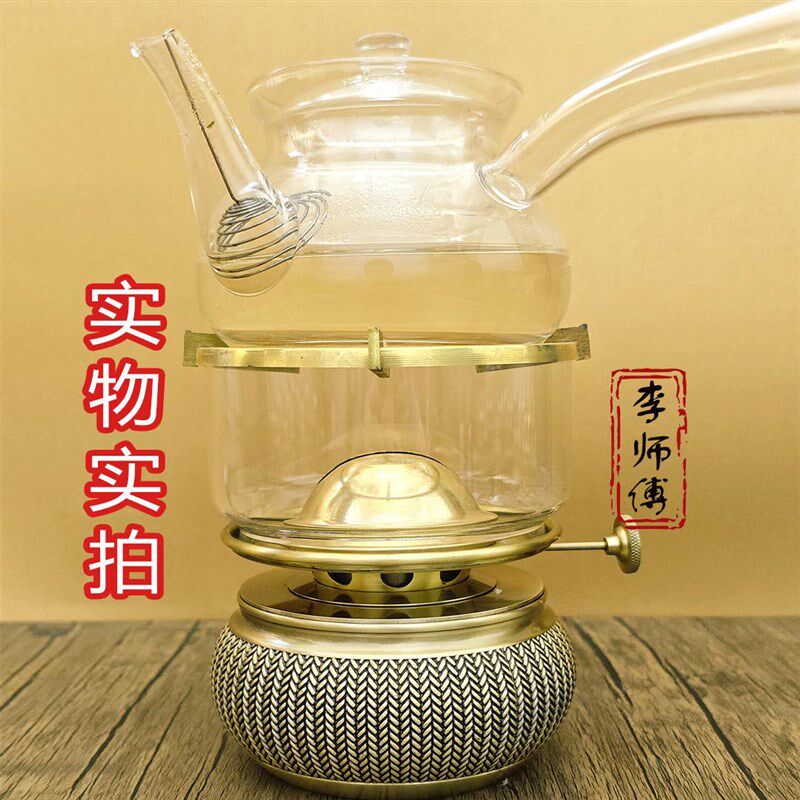 新款小麦穗潮汕精品空气灯茶炉煮水煮茶养生茶复古潮汕功夫茶具
