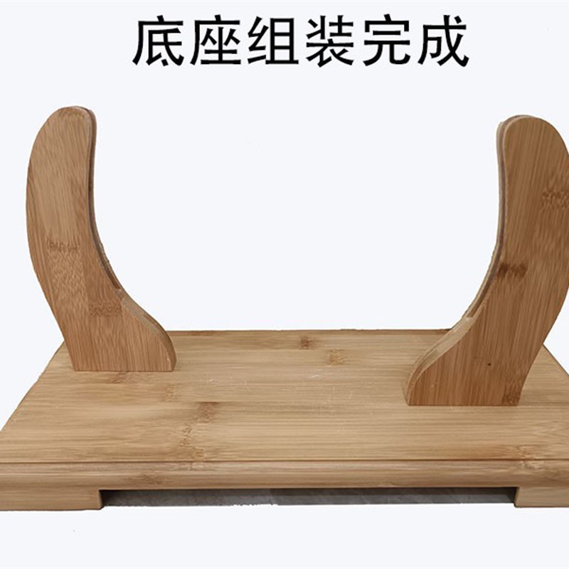 大折叠扇架子底座中式古风装饰扇托广告定制扇子展示装饰扇底座架