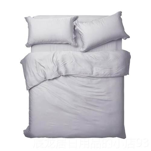 正品造作云杉丝四件套0支床品物纯色裸6睡天礼轻奢枕套被套ZAOZUO