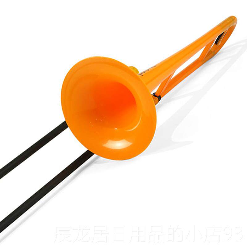 正品英初国新款pone皮朋塑料铜管乐器次中音B调长号学降考级演奏