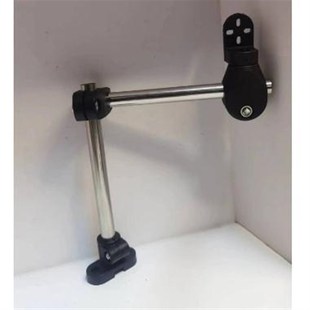 替方形光电开关安装支架感应传感器钢管连接件固定支撑座E39-L151