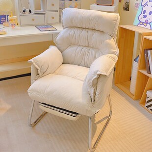 电脑椅家用卧室女生懒人休闲椅子靠背椅可躺可睡宿舍大学生书桌椅