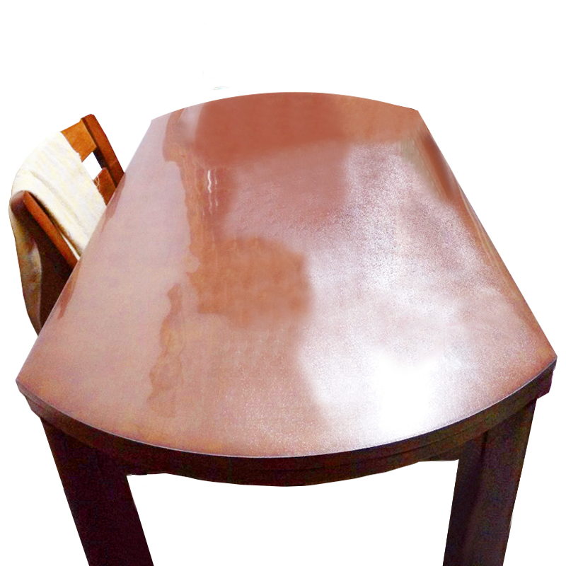 椭圆形桌垫餐桌布防水防油防烫台布透明台面保护膜水晶垫子软玻璃